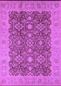 Oriental Purple Traditional Rug, urb2922pur