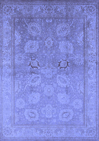 Oriental Blue Traditional Rug, urb2923blu