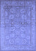 Oriental Blue Traditional Rug, urb2923blu