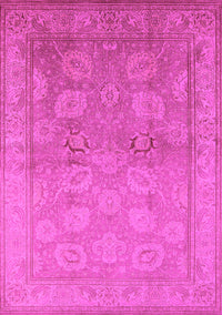 Oriental Pink Traditional Rug, urb2923pnk