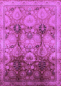 Oriental Purple Traditional Rug, urb2924pur
