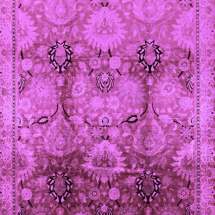 Oriental Purple Traditional Rug, urb2924pur