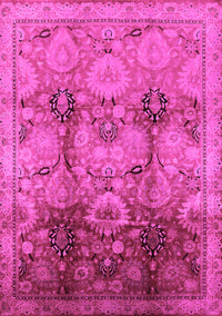 Oriental Pink Traditional Rug, urb2924pnk