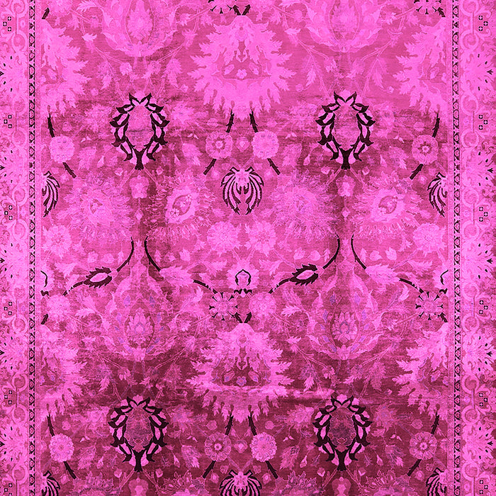 Oriental Pink Traditional Rug, urb2924pnk