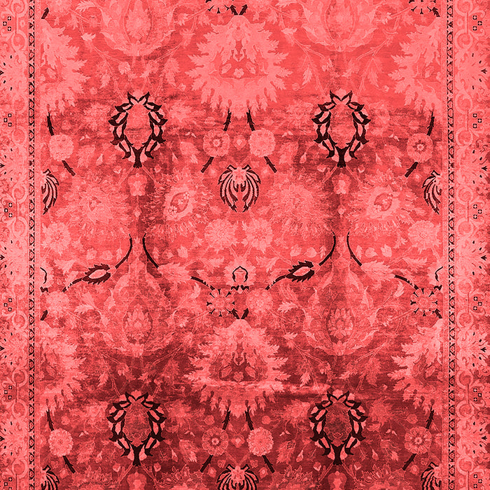 Oriental Red Traditional Area Rugs