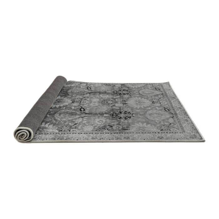 Sideview of Oriental Gray Traditional Rug, urb2924gry