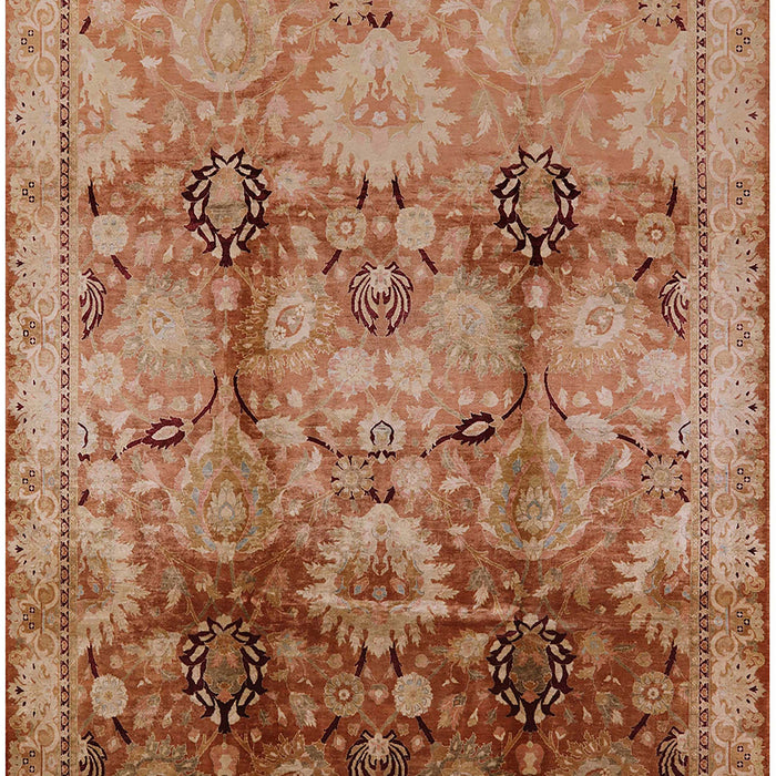 Machine Washable Industrial Modern Mahogany Brown Rug, wshurb2924