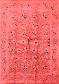 Oriental Red Industrial Rug, urb2925red