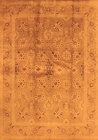 Oriental Orange Industrial Rug, urb2925org