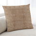 Lifestyle Image of Mid-Century Modern Urban Square Brown Sand Brown Throw Pillow, 18 inch by 18 inch, pwurb2926