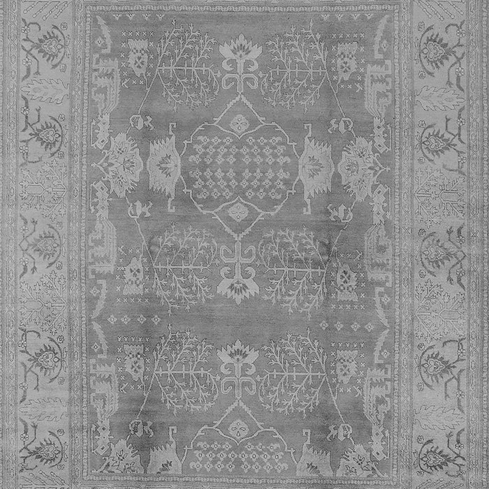 Machine Washable Oriental Gray Traditional Rug, wshurb2926gry