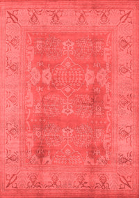 Oriental Red Traditional Rug, urb2926red