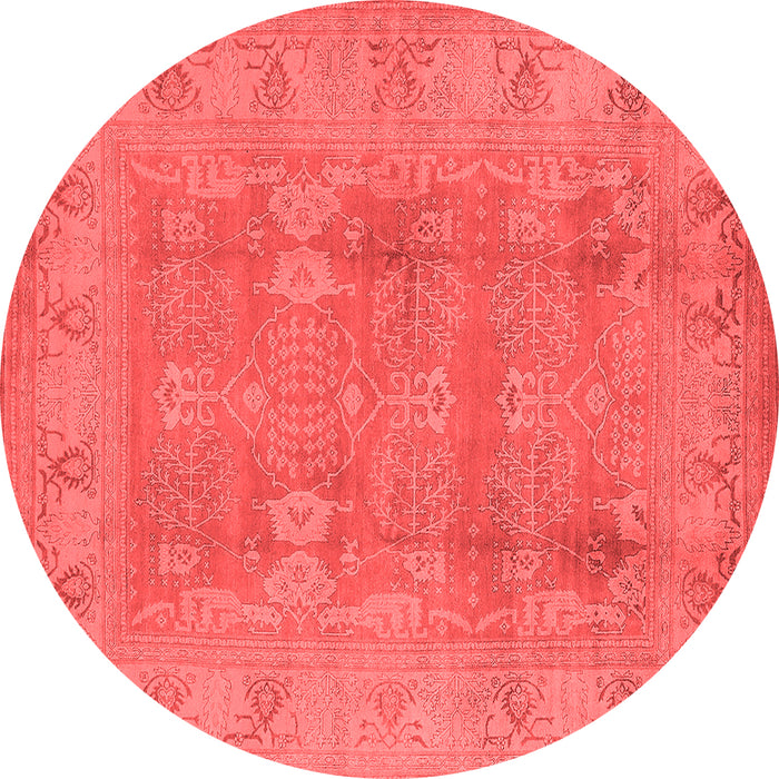 Machine Washable Oriental Red Traditional Rug, wshurb2926red