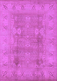 Oriental Purple Traditional Rug, urb2926pur