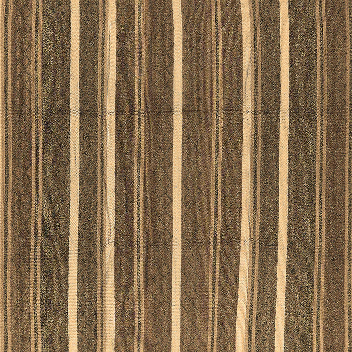 Square Oriental Brown Industrial Rug, urb2927brn