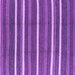 Square Machine Washable Oriental Purple Industrial Area Rugs, wshurb2927pur