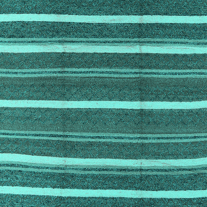 Oriental Turquoise Industrial Rug, urb2927turq