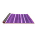 Sideview of Oriental Purple Industrial Rug, urb2927pur