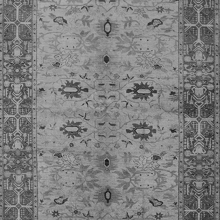 Machine Washable Oriental Gray Traditional Rug, wshurb2928gry