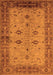Oriental Orange Traditional Rug, urb2928org