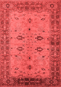 Oriental Red Traditional Rug, urb2928red
