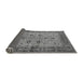 Sideview of Oriental Gray Traditional Rug, urb2928gry