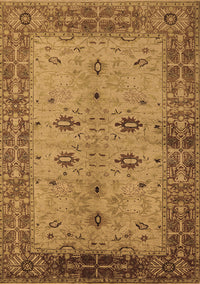 Oriental Brown Traditional Rug, urb2928brn