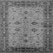 Square Oriental Gray Traditional Rug, urb2928gry
