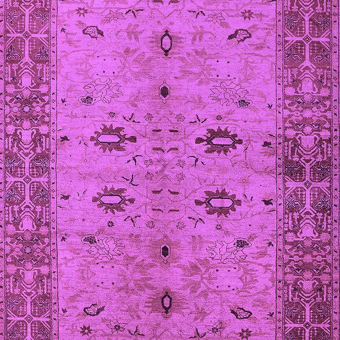 Oriental Purple Traditional Rug, urb2928pur