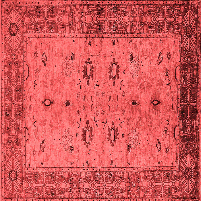 Oriental Red Traditional Rug, urb2928red