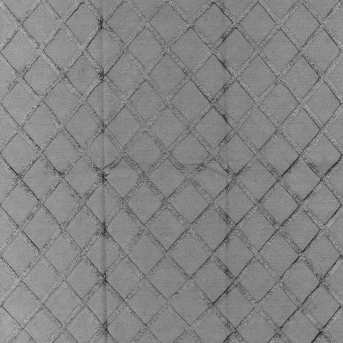 Machine Washable Solid Gray Modern Rug, wshurb2929gry