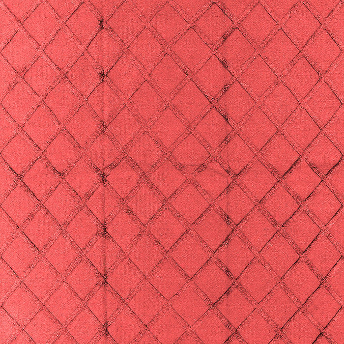 Machine Washable Solid Red Modern Rug, wshurb2929red