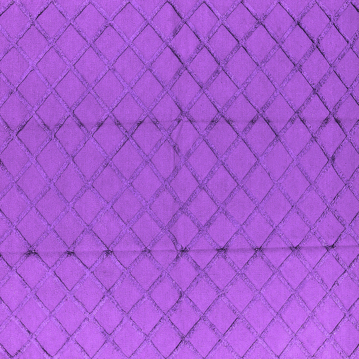 Square Solid Purple Modern Rug, urb2929pur