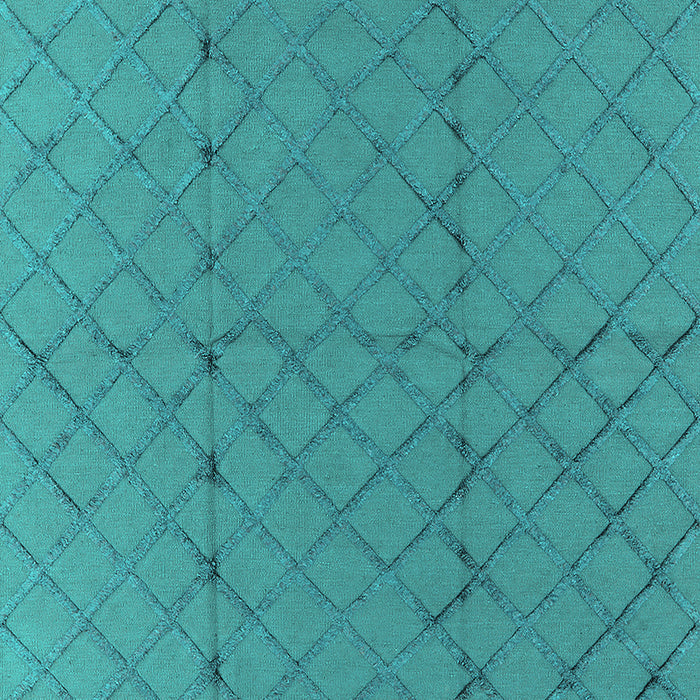 Solid Turquoise Modern Rug, urb2929turq