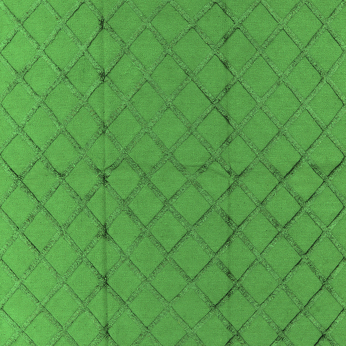 Machine Washable Solid Green Modern Area Rugs, wshurb2929grn