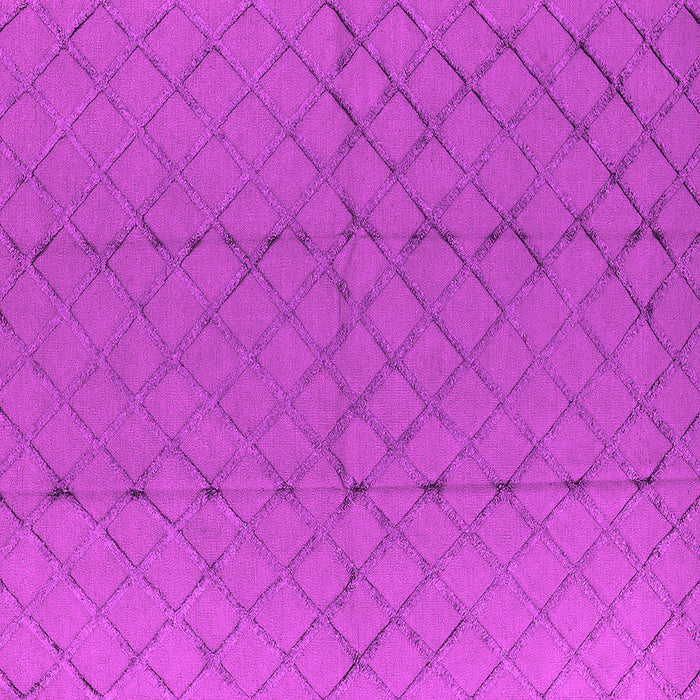 Square Solid Pink Modern Rug, urb2929pnk