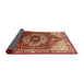 Sideview of Mid-Century Modern Red Persian Rug, urb2930