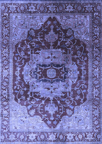 Persian Blue Traditional Rug, urb2930blu
