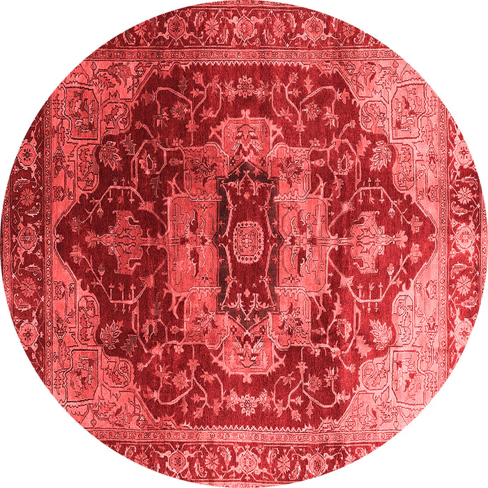 Machine Washable Persian Red Traditional Rug, wshurb2930red