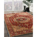 Machine Washable Industrial Modern Red Rug in a Family Room, wshurb2930