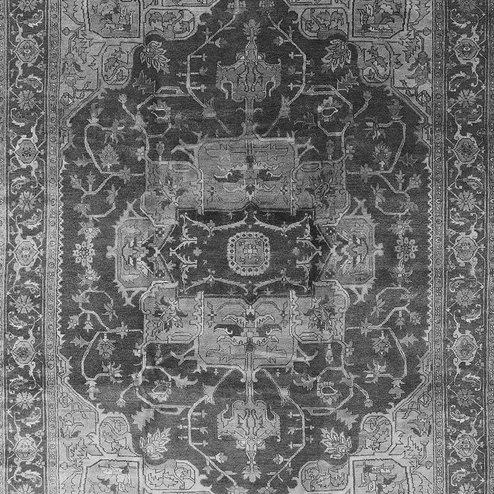 Machine Washable Persian Gray Traditional Rug, wshurb2930gry
