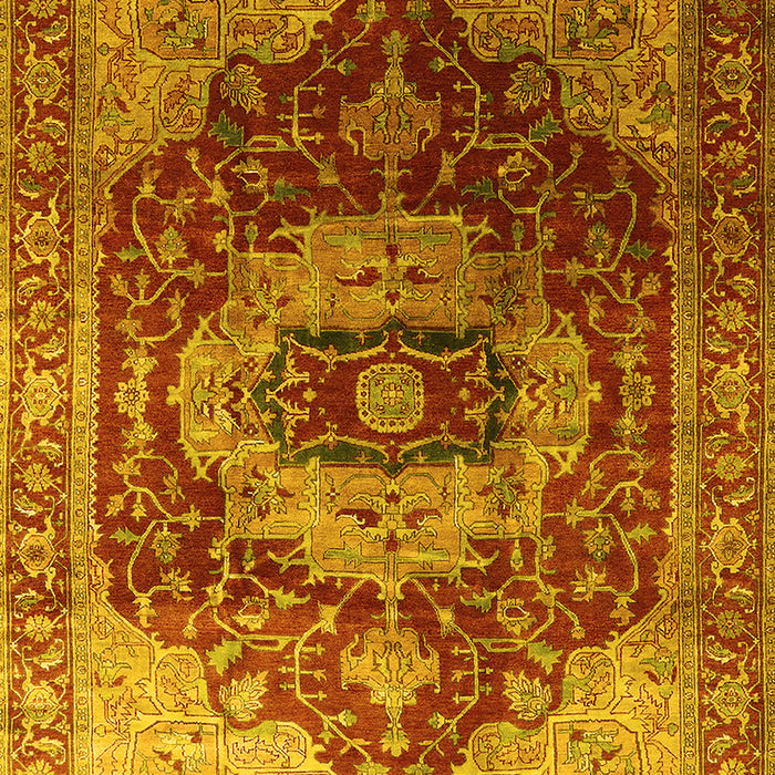 Persian Yellow Traditional Rug, urb2930yw