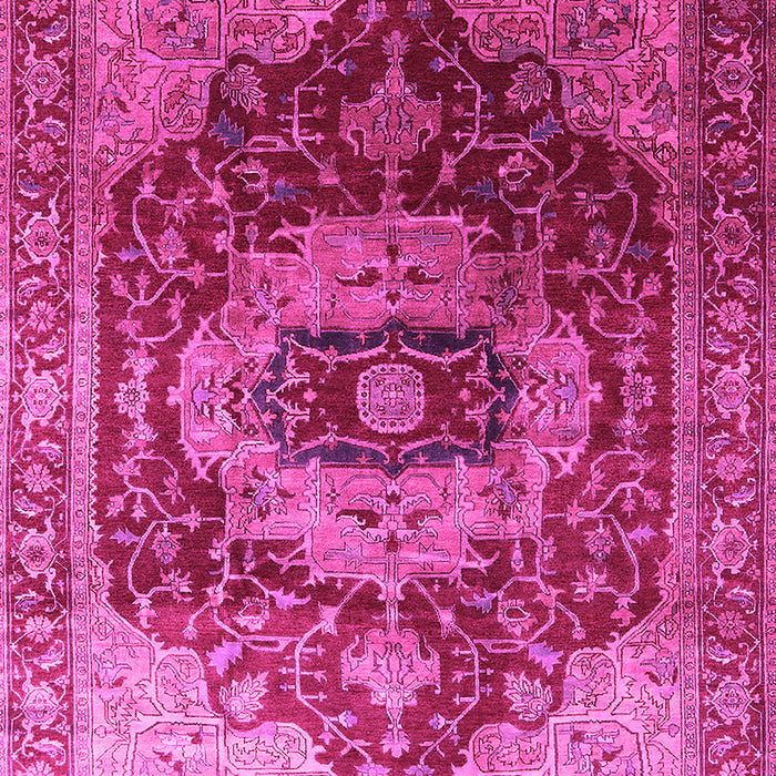 Machine Washable Persian Pink Traditional Rug, wshurb2930pnk