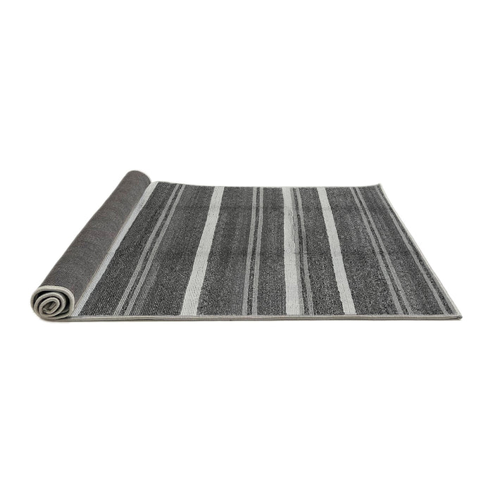 Sideview of Oriental Gray Industrial Rug, urb2931gry