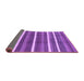 Sideview of Oriental Purple Industrial Rug, urb2931pur