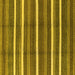 Square Machine Washable Oriental Yellow Industrial Rug, wshurb2931yw