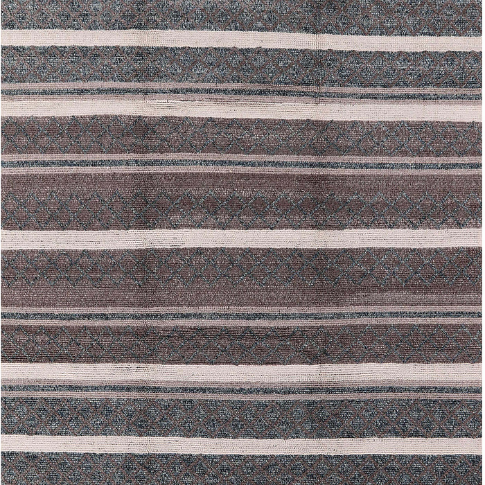 Mid-Century Modern Black Oriental Rug, urb2931