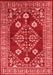 Oriental Red Industrial Area Rugs