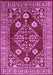 Machine Washable Oriental Purple Industrial Area Rugs, wshurb2932pur