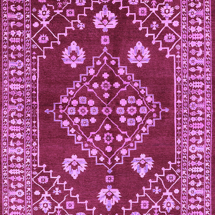 Machine Washable Oriental Purple Industrial Area Rugs, wshurb2932pur
